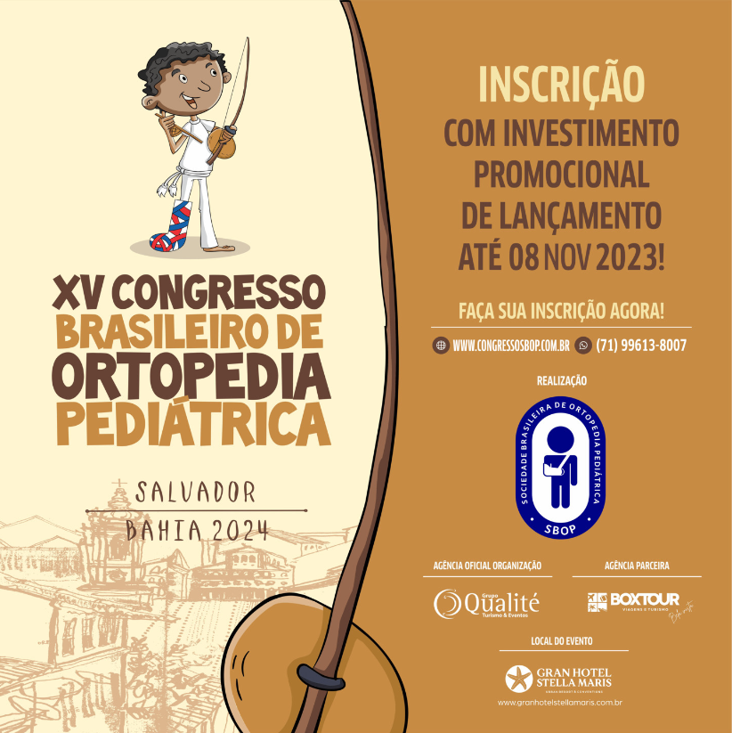 XV Congresso Brasileiro de Ortopedia Pediátrica