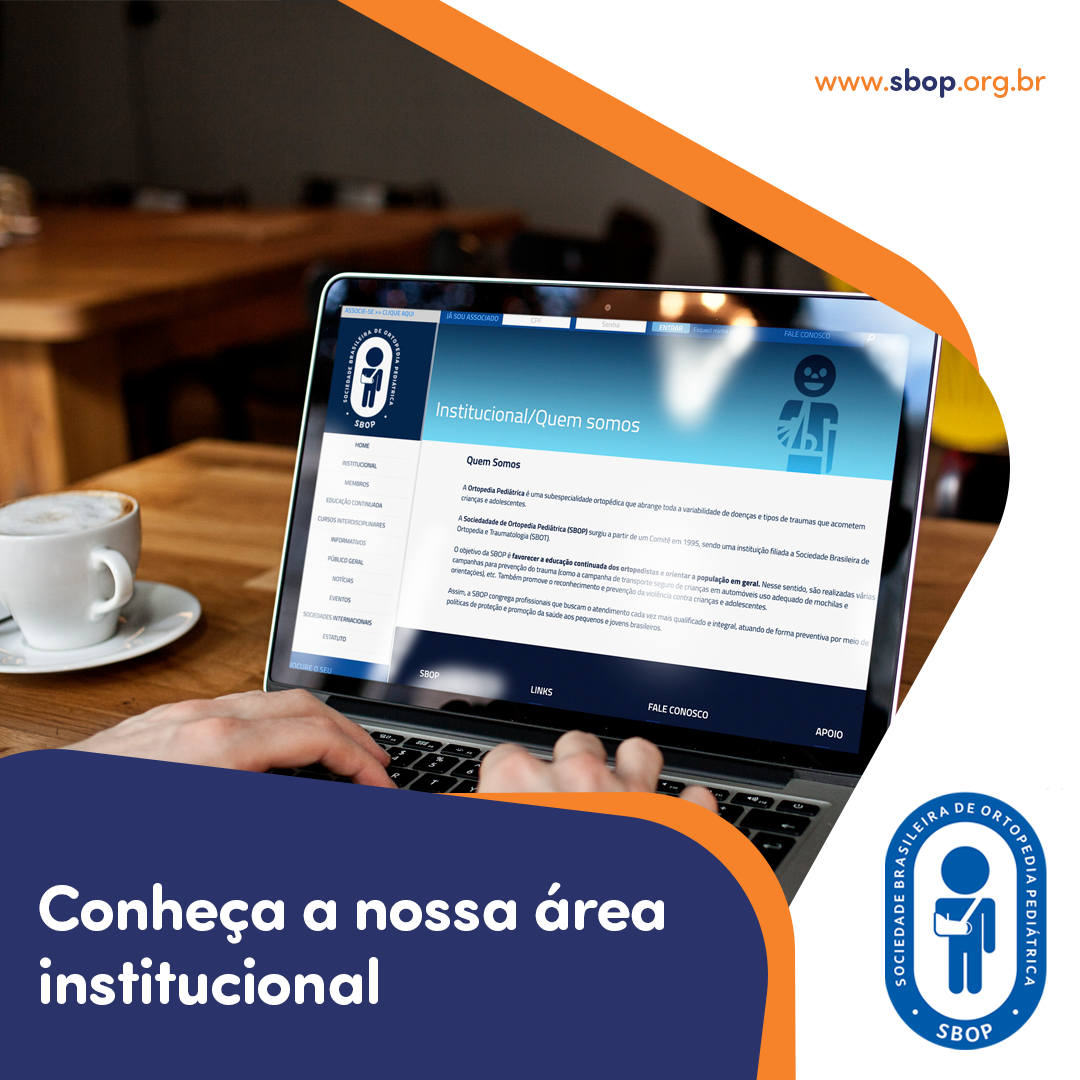 Conheça nossa área institucional