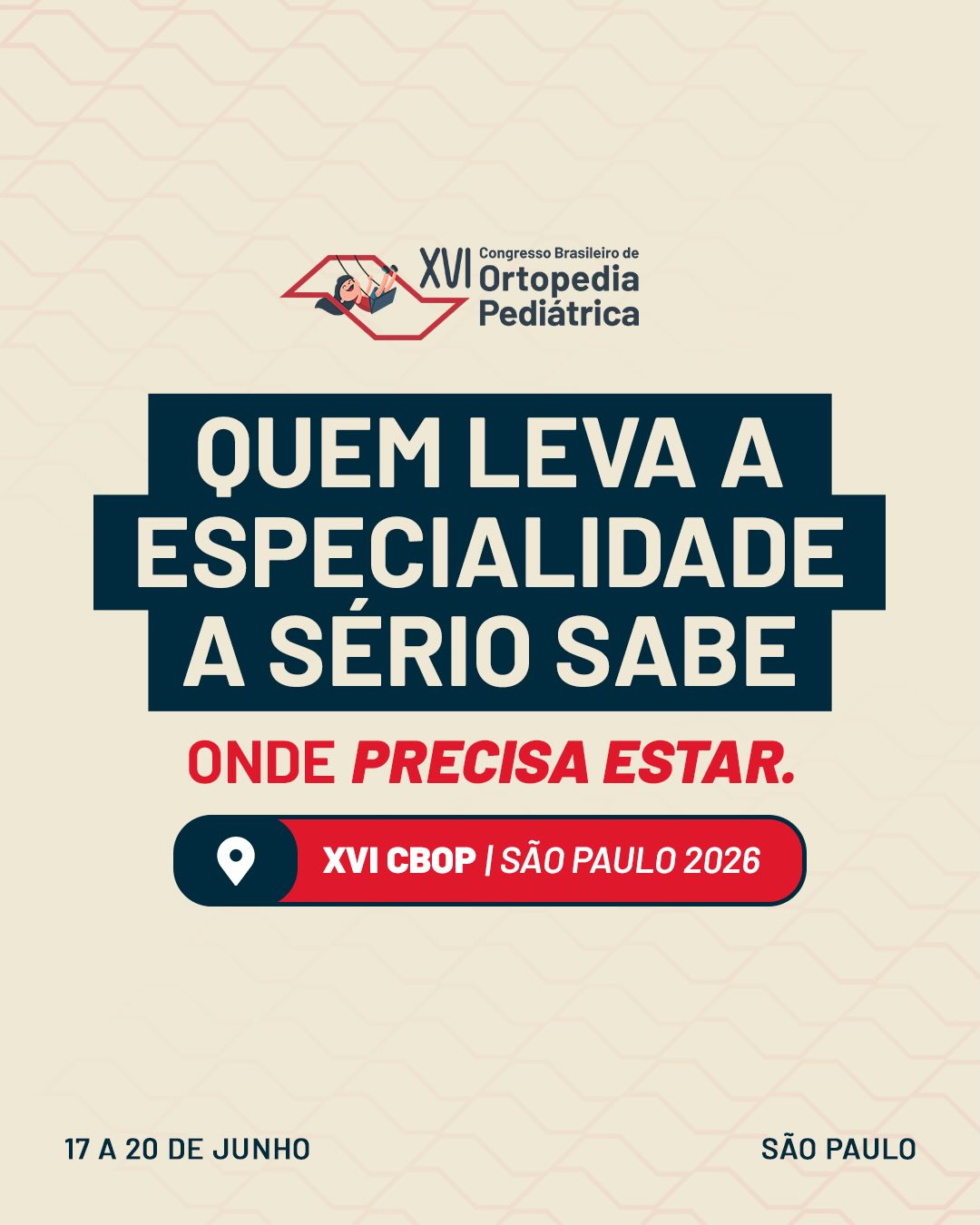 Quem leva a especialidade a s&eacute;rio, sabe onde precisa estar
